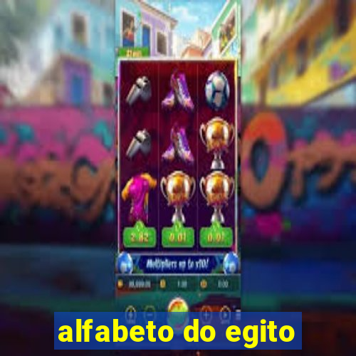 alfabeto do egito